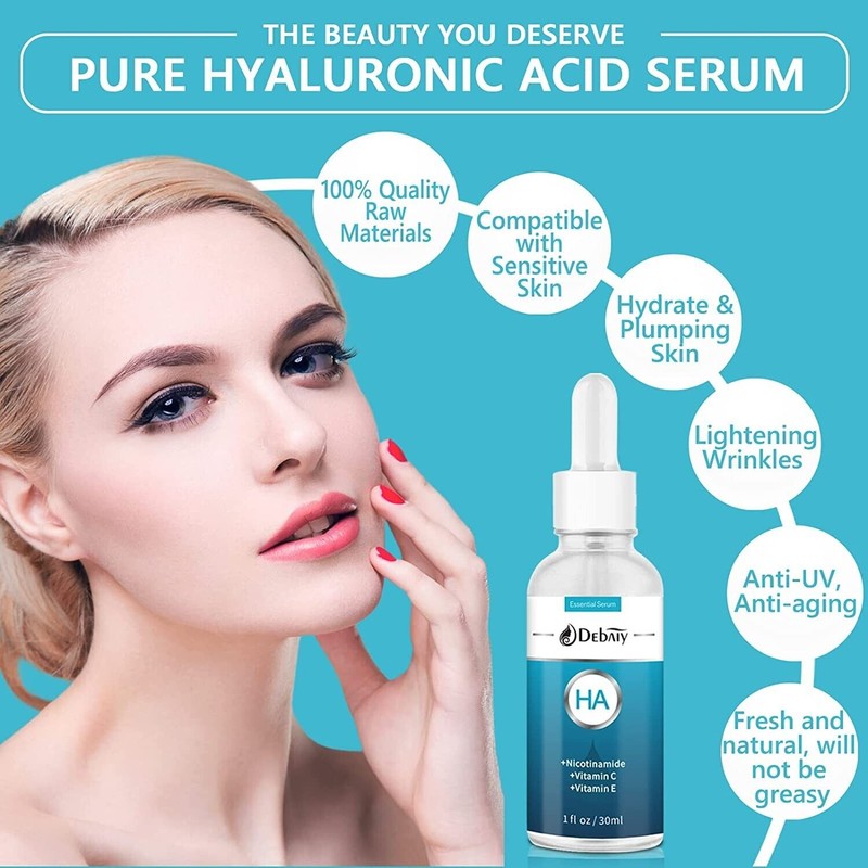 DEBAIY Hyaluronic Acid Essential Serum w/ Vitamin C - 1