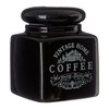 Premier Housewares Vintage Home Coffee Canister - Black