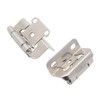 ZCZQC 2PCS Cover Position American Style Self Closing Hinge Nickel