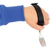 Aid Utensil Cuff Holder Strap Elastic Eating Assistance Cuff for