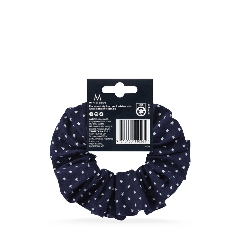 Lady Jayne Assorted Scrunchie - 1 Pack*