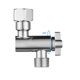 Shower Extension Adapter, 360° Adjustable Swivel Shower Head Angle Adapter，Shower Arm Extension for Fixed and Rain Showerhead, Shower Arm Angle Connector Universal Shower Angle Connector（Chrome）