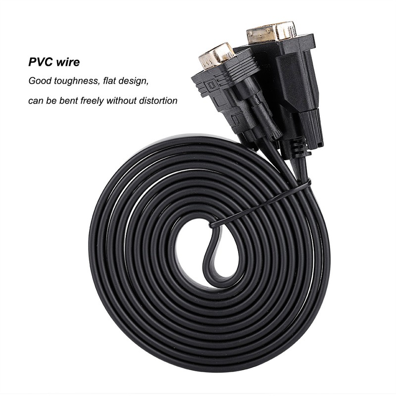 CableDeconn 1080P DVI 24+1 Male To VGA Male Adapter Converter