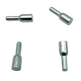 JAM2DAY 4 x Strong Shelf Support Studs Pegs For 3 mm Hole With 5mm Shelf - 60kg Load Capacity, Gnedby etc.