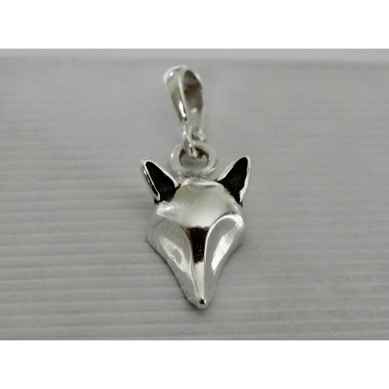 Fox Pendant Sterling Silver 925 Wild Animal Charm Unisex Jewellery
