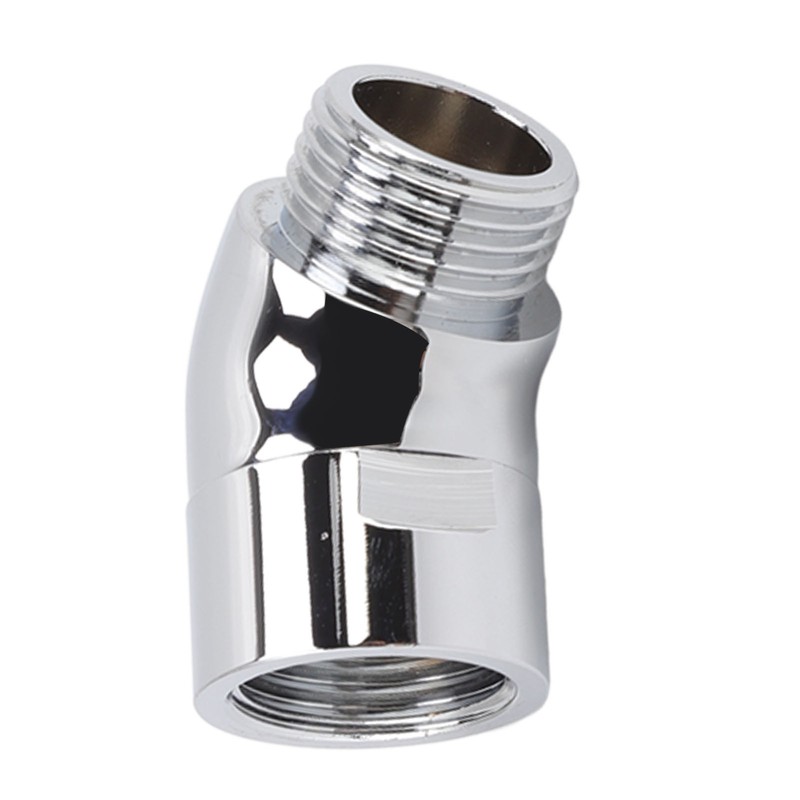 Handhold Shower Elbow Adapter 135 Degrees Shower Head Brass Elbow