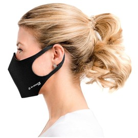 M-Brace Maximum Air Anti-Bacterial 3 Layer Face Mask Black - Extra Large