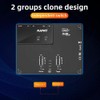 MAIWO K3015P Dual-Bay NVME M.2 SSD Docking Station - Tool-Free