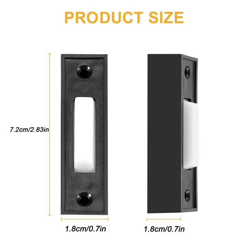 Asuinxurr 2Pcs Universal Garage Door Opener Switch 41A4166 Lighted Wall