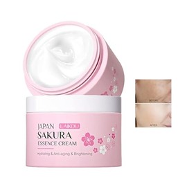 AKARY Sérum Facial Sakura Con Vitamina C Para Mejorar La Piel, Reducir Arrugas E Hidratar. Hidratante Para Piel Seca, Cuerpo Y Rostro (25 G).