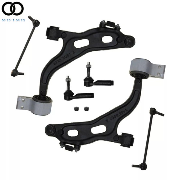 autoooparts 6pc Control Arm W/ Bushings & Ball Joint Tie