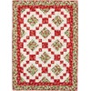 Fabric Cafe Quick Christmas 3-Yard Quilts Pattern - 8 Festive
