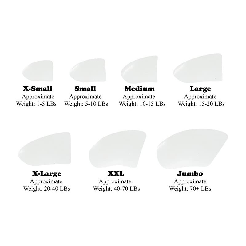 Purrdy Paws 100 Pack Soft Nail Caps for Dog Claws