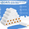 Nuogo 120 Pcs 4 Inch Foam Paint Roller Mini High