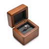 Oirlv Wooden Ring Box Vintage Ring Box for Engagement Anniversary