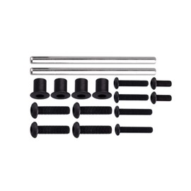 FriHobby Aluminum Front Arm Set Suspension A-Arms for 1/10 Losi Tenacity TT Pro 4WD SCT/DB Pro Upgrades, Replaces LOS234016 (Blue)