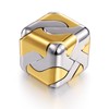 Metal Puzzle - 3D Cube Brain Teaser Puzzle