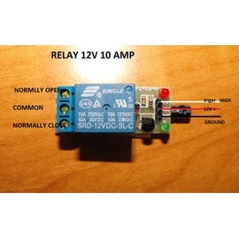 12v relay  for rfid