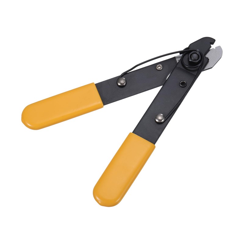 sourcing map Single Hole Fiber Optic Stripper, 125um-250um Adjustable Fiber