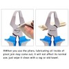 SPEEDWOX Drop Jaw Glass Breaking Pincer 8 Inches Professional Pliers