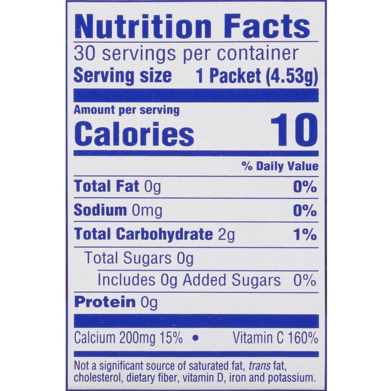 Crystal Light Sugar-Free Orange On-The-Go Powdered Drink Mix 120 Count