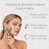 Herramienta Guasha Facial Acero Inoxidable, Plata, 3PCS