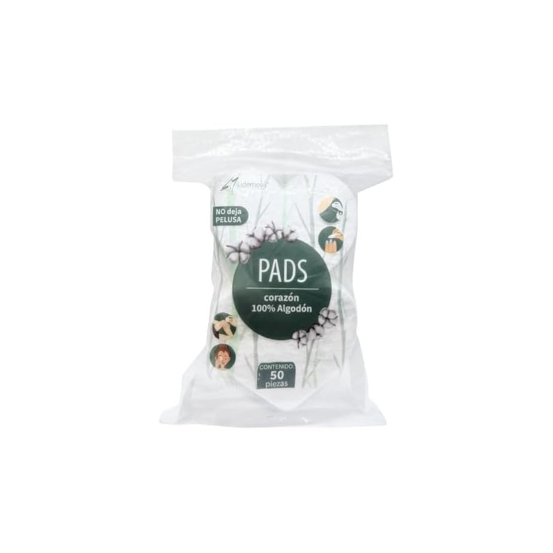 Four Pack Pads forma de Corazón 200 Pzas