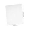 WOONEKY 50pcs Dog Pee Pads Absorbent Disposable Training Sheets for