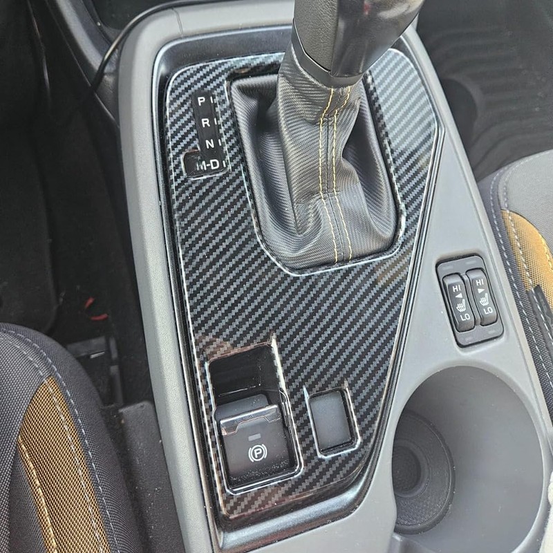 Kolya Interior Center Console Gear Shift Panel Cover Trim for
