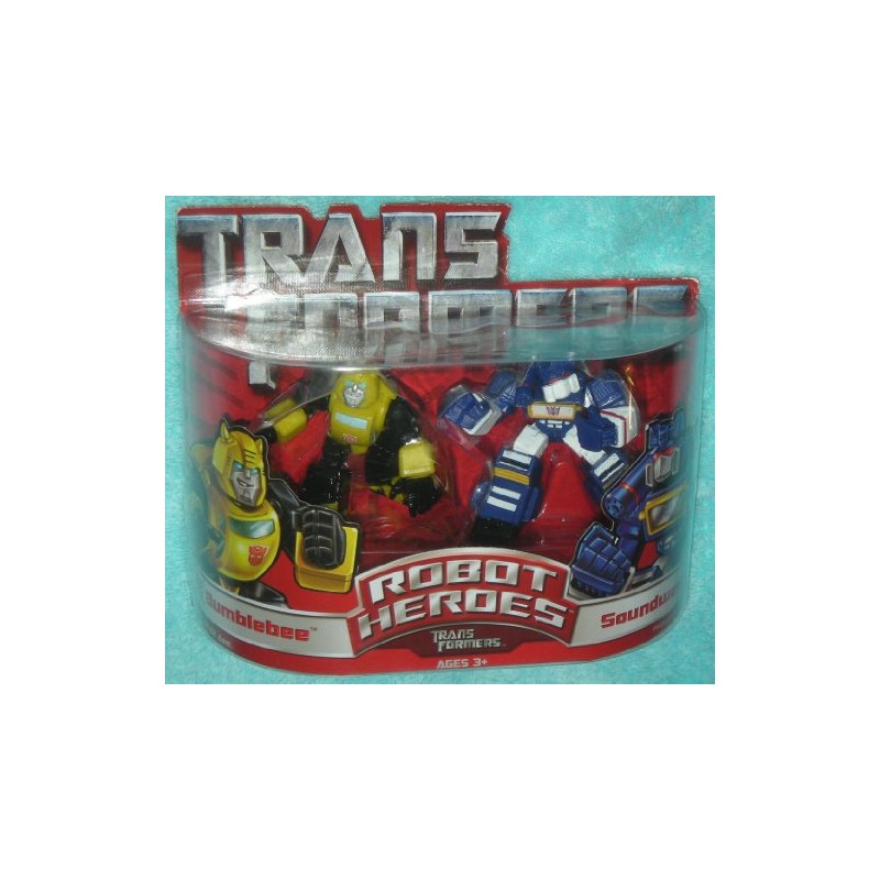 Robot Heroes Wave 02: Bumblebee Vs. Soundwave