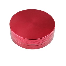 HOMVIDA Spice Grinder Crasher 3 Inch Portable Size with Magnetic Lid - Red