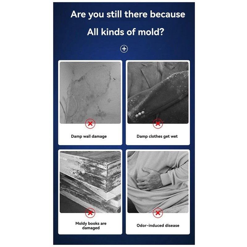 Snblzhef Dehumidifier Box Dehumidifier Activated Carbon Household Moisture-Proof Indoor Mold-Proof