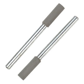 Heavy Duty Rubber Whetstone for Polishing, 9XX, Φ4 x W13 x Shaft 3#1000, Pack of 10