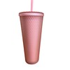 Starbucks 2022 Valentine's Soft Touch Pink Studded Venti (24 oz.)