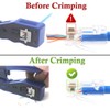 VCE GJ670BL RJ45 Crimp Tool, Pass Through Ethernet Crimping Tool