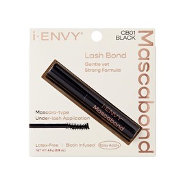 i-ENVY Cluster Palette Mascabond Lash Bond Glue, Strong & Gentle Adhesive, Allergy Free & Latex Free Biotin Infused, All-Day Long-Lasting Hold (Black)