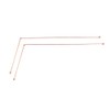 Namvo Copper Dowsing Rods, 2 Pieces 99.9% Copper Dowsing Rods