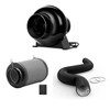 iPower 4 Inch 195 CFM Inline Fan Air Carbon Filter
