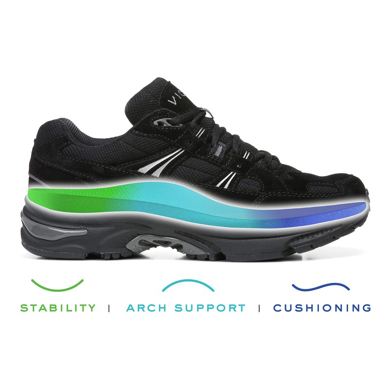 Vionic 23WALK0018.5M 23Walk Black SDE 8.5M