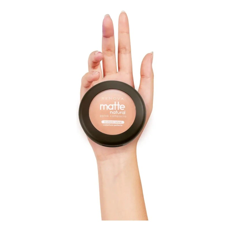 Maquillaje En Polvo Matte Natural 10g Renova