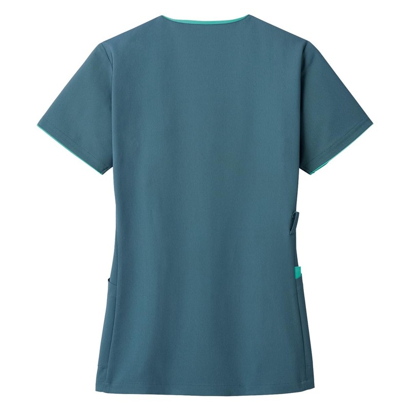 Fork 7023SCP Women's Medical Scrub, gray (steel gray)