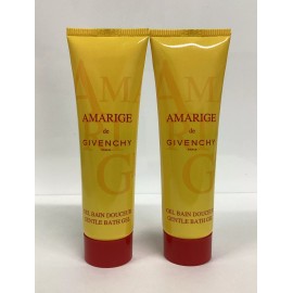 Givenchy Amarige By Givenchy LOT OF 2 Gentle Bath Gel  .8oz , AS PICTURED, No Box!