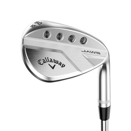 Callaway JAWS Full Toe Chrome Lob Wedge, Left Handed, 60°-10° (Bounce), Steel, Wedge