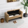KEIKI 52” Teddy Bedroom Bench, Storage Bench Ottoman End of