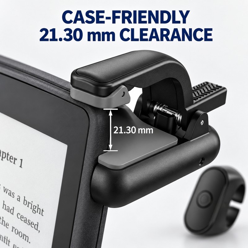 2-in-1 Wireless Page Turner Remote for Kindle and E-Readers with