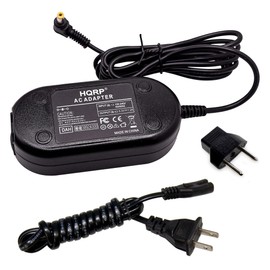 HQRP AC Power Adapter Compatible with Panasonic HC-X900 HC-X900K HC-X900M AG-HSC1UP SDR-H79 SDR-H79P HDC-SD9 HDC-SX5P HC-X920 HC-X910 HDC-HS900 HDC-SD800 HDC-TM900 Camcorder + Euro Plug Adapter