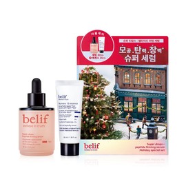 belif Super Drops Peptide Firming Serum 30ml Holiday Set (+Numero 35ml) - [SET] Serum 30ml (+Numero 35ml)