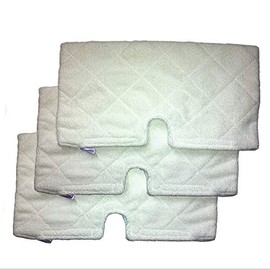 Shark Steam Mop Replacement Dedicated Microfiber Pad Set of 3