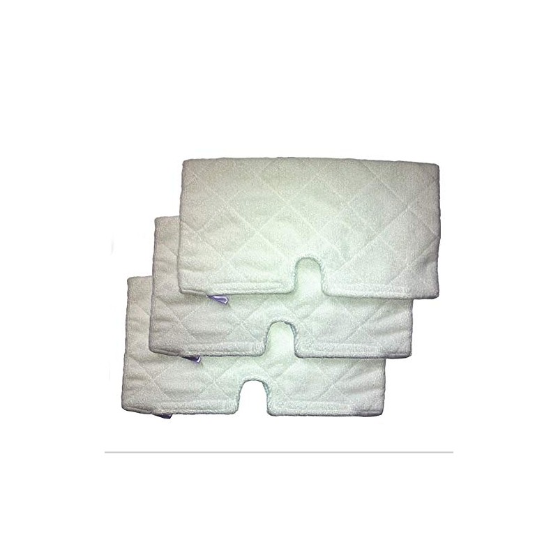 Shark Steam Mop Replacement Dedicated Microfiber Pad Set of 3