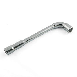 PZRT L Shaped Hex Socket Wrench Nut Driver 10mm Metric Dual Ends